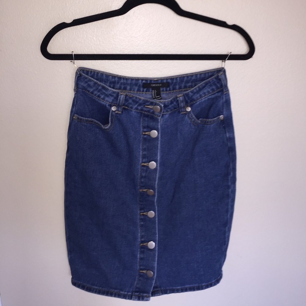 70s Mom Jean Skirt - Picture 1 of 2